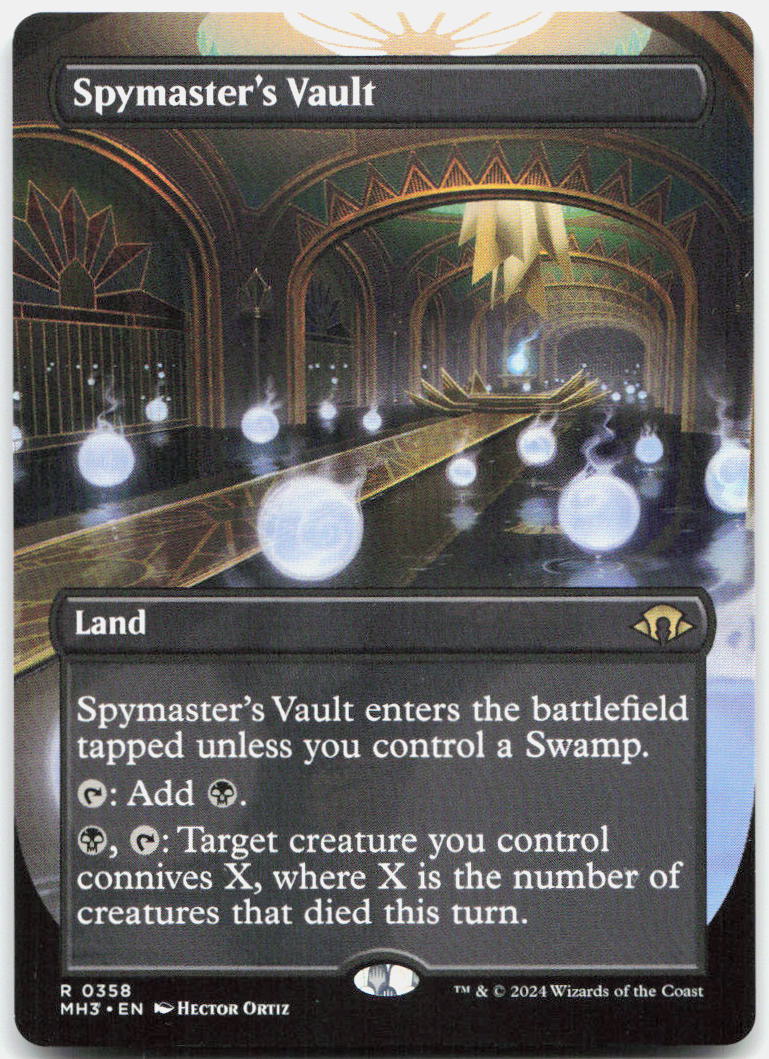 Spymaster's Vault (Borderless) NM R Modern Horizons 3 358