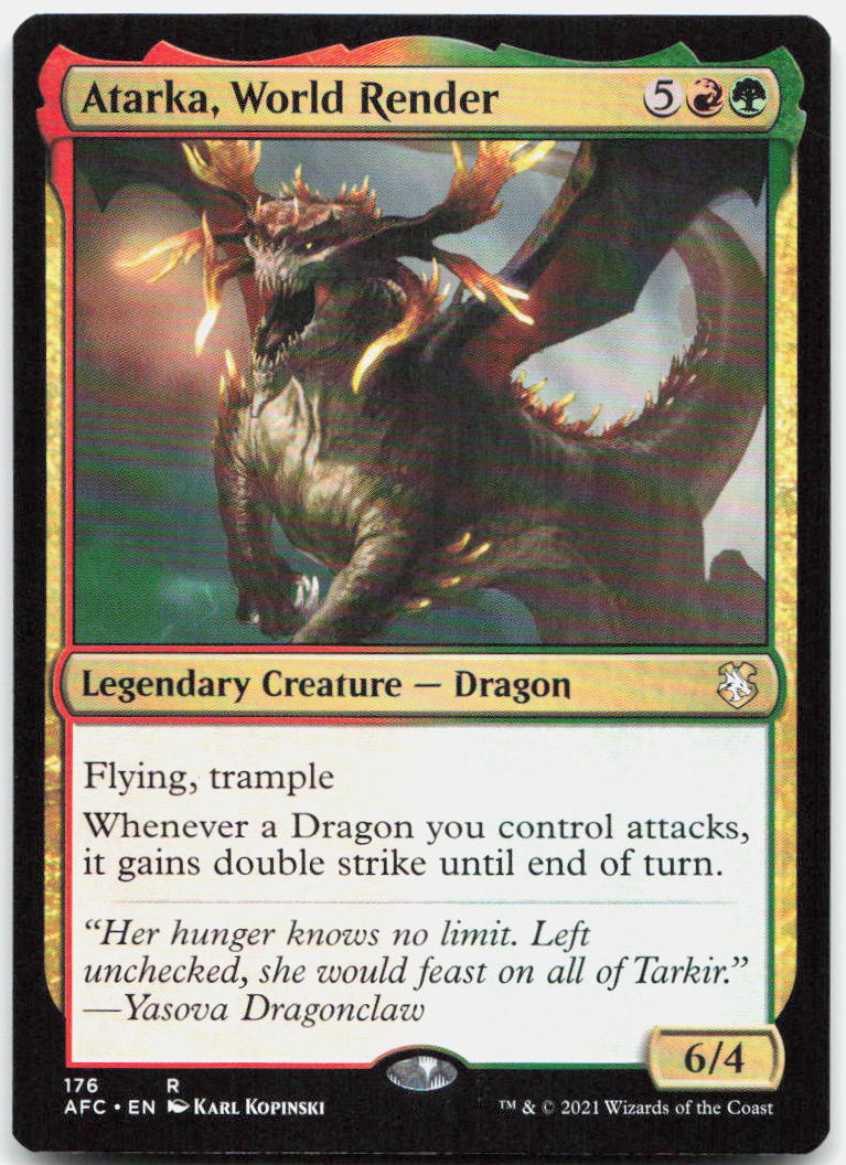 Atarka, World Render NM R Commander: Adventures in the Forgotten Realms 176
