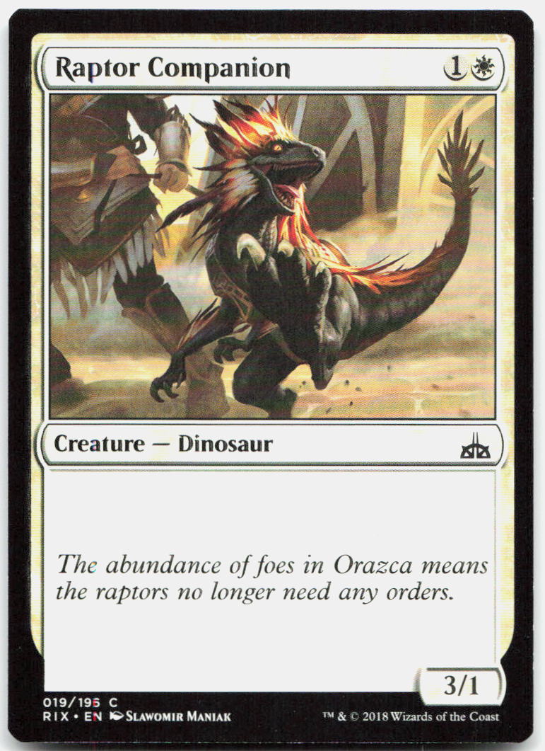 Raptor Companion NM C Rivals of Ixalan 19