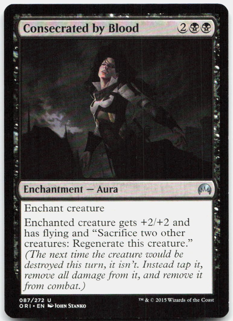Consecrated by Blood NM U Magic Origins 87