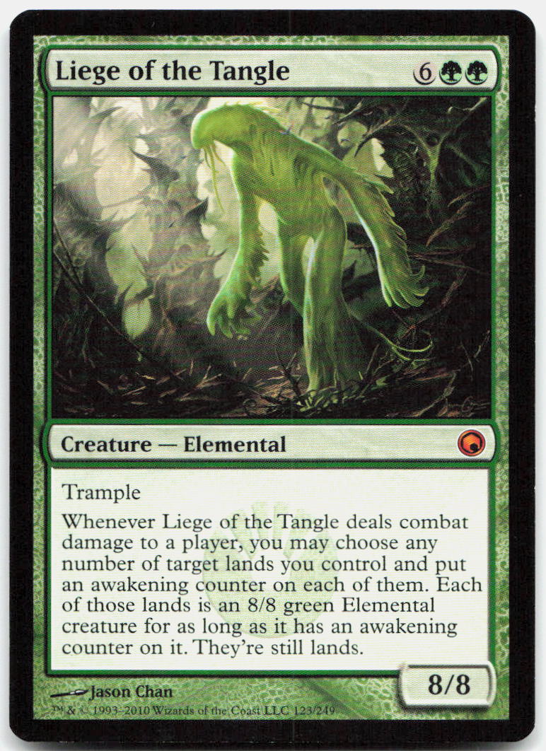 Liege of the Tangle NM M Scars of Mirrodin 123