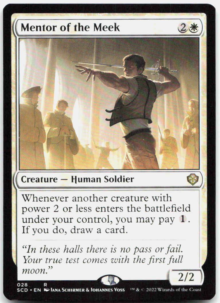 Mentor of the Meek NM R Starter Commander Decks 28
