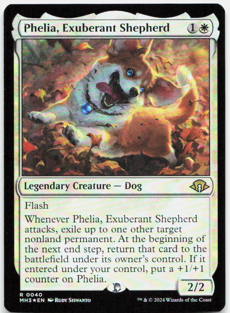 Phelia, Exuberant Shepherd NM Foil R Modern Horizons 3 40