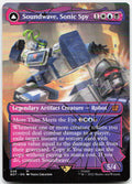 Soundwave, Sonic Spy (Shattered Glass) NM M Universes Beyond: Transformers 28