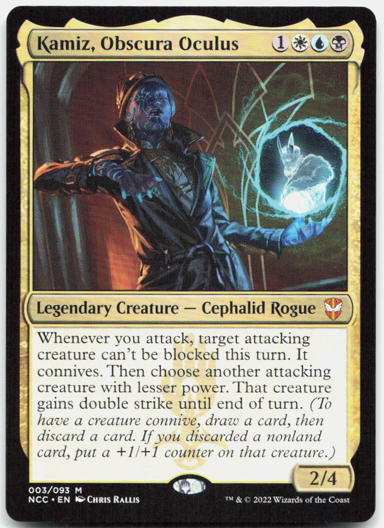Kamiz, Obscura Oculus NM M Commander: Streets of New Capenna 3