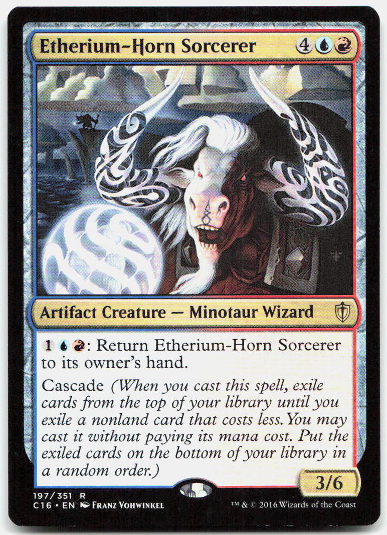 Etherium-Horn Sorcerer NM R Commander 2016 197