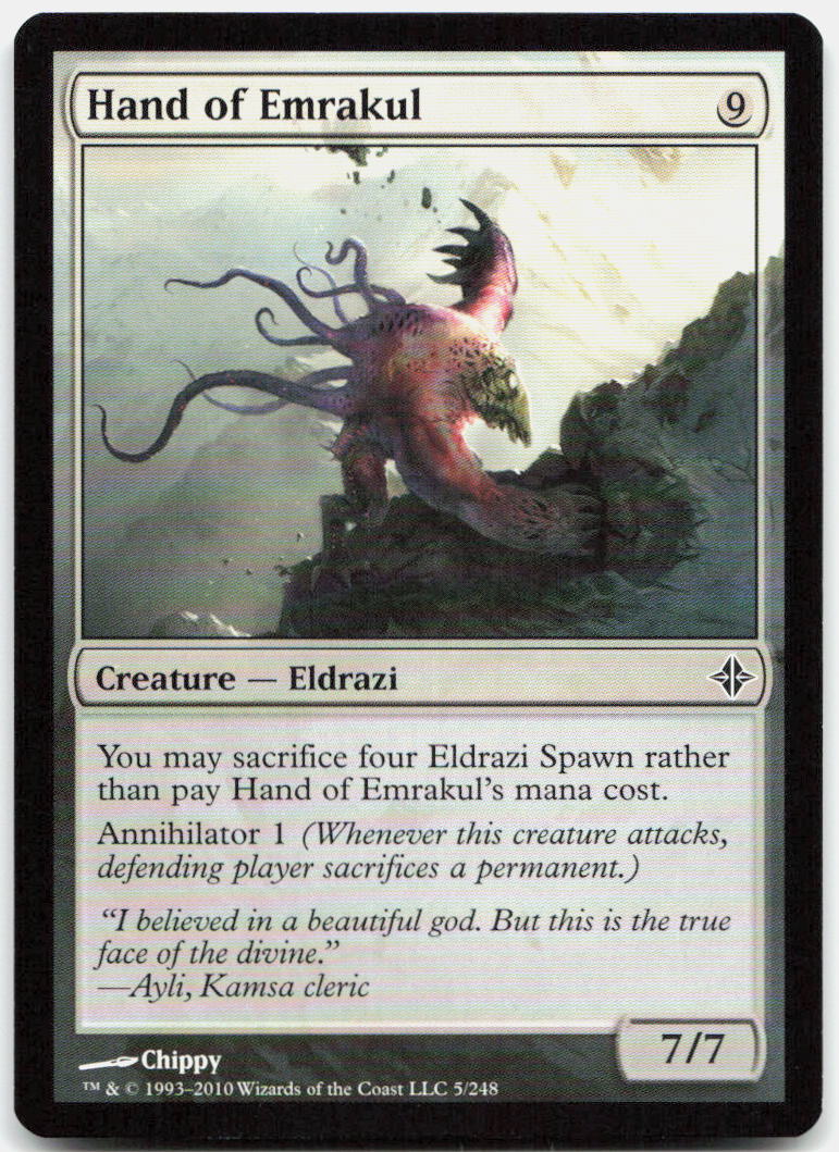 Hand of Emrakul NM C Rise of the Eldrazi 5