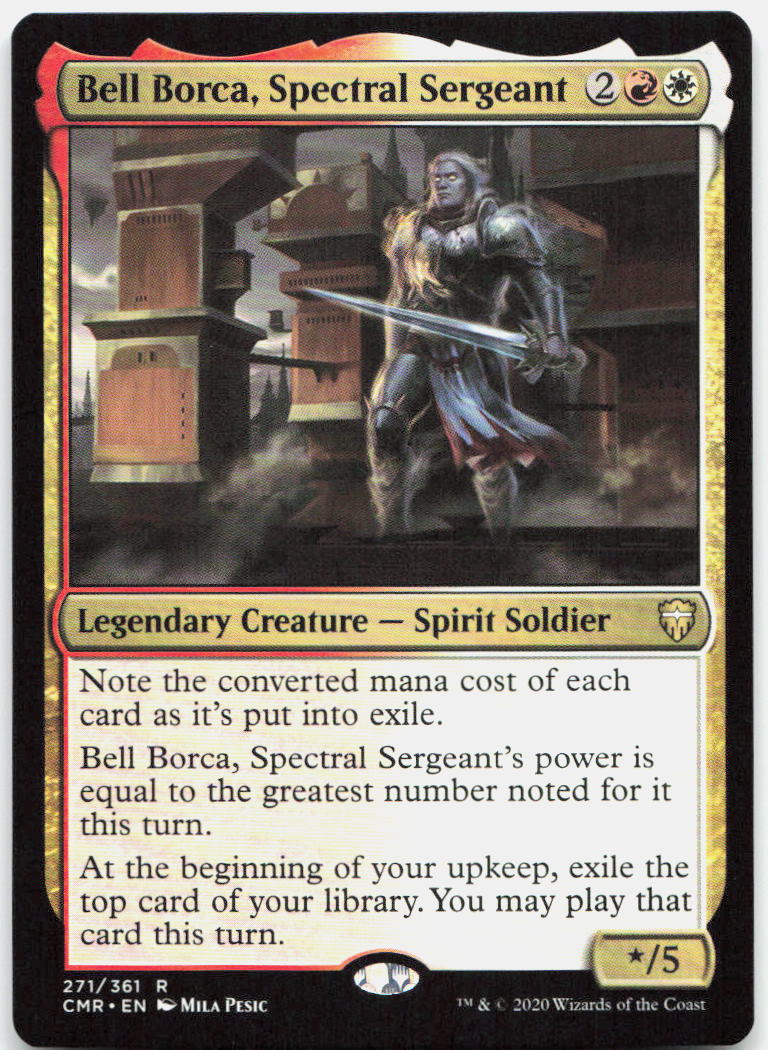 Bell Borca, Spectral Sergeant NM R Commander Legends 271