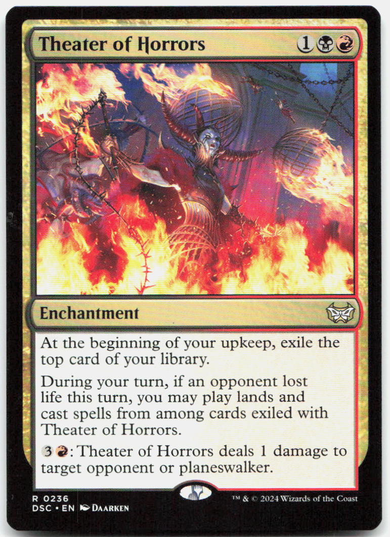 Theater of Horrors NM R Commander: Duskmourn: House of Horror 236
