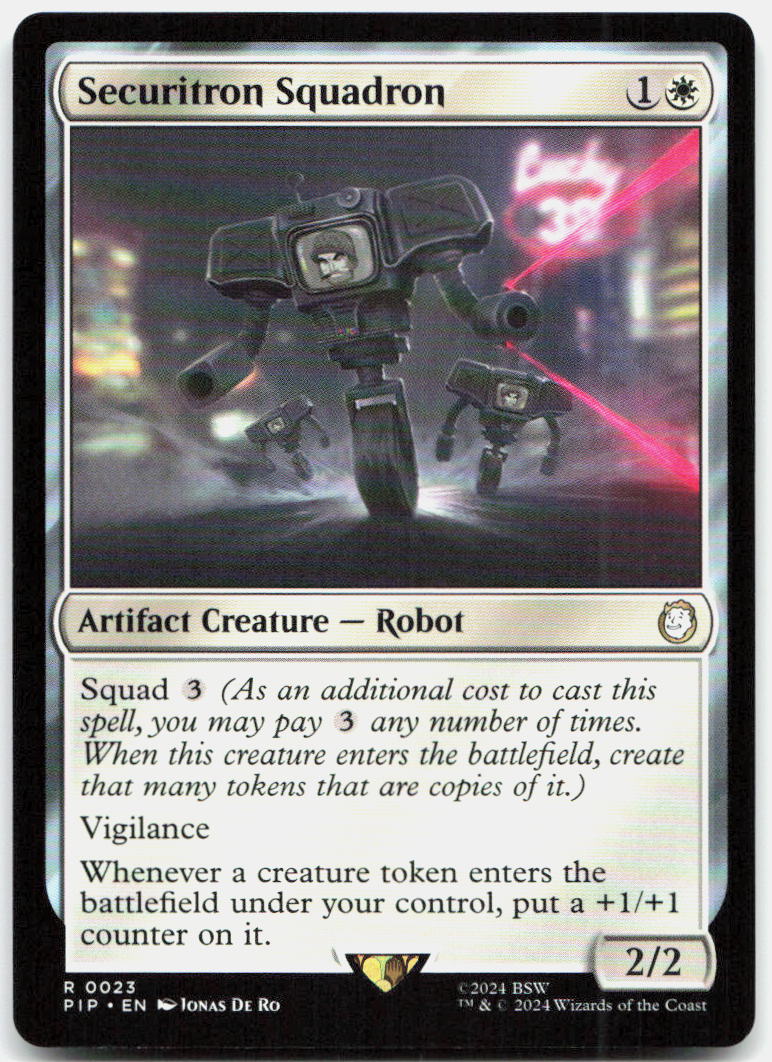 Securitron Squadron NM R Universes Beyond: Fallout 23