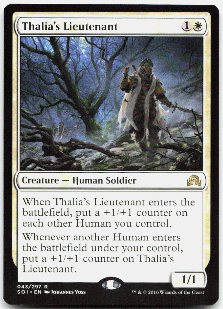 Thalia's Lieutenant NM R Shadows over Innistrad 43