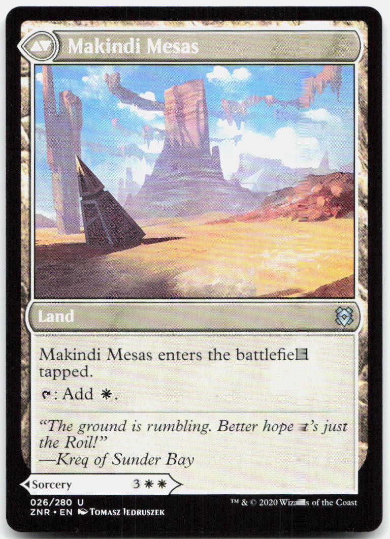 Makindi Stampede NM U Zendikar Rising 26