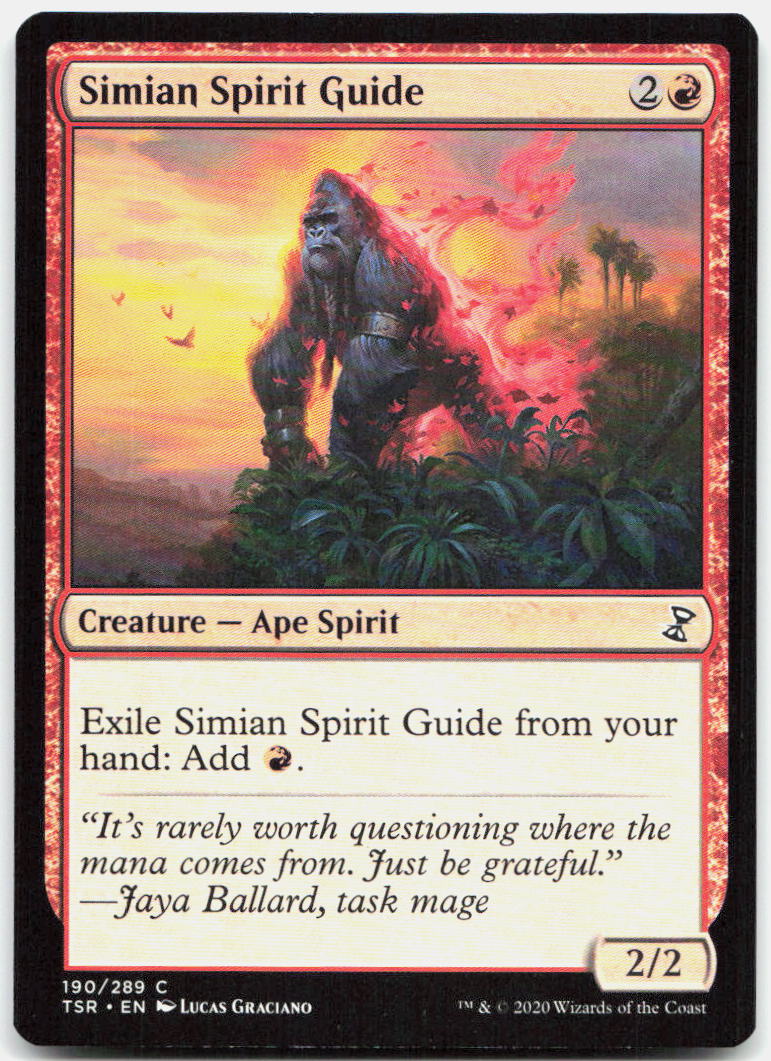 Simian Spirit Guide NM C Time Spiral: Remastered 190
