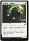 Imperial Ceratops NM U Rivals of Ixalan 10