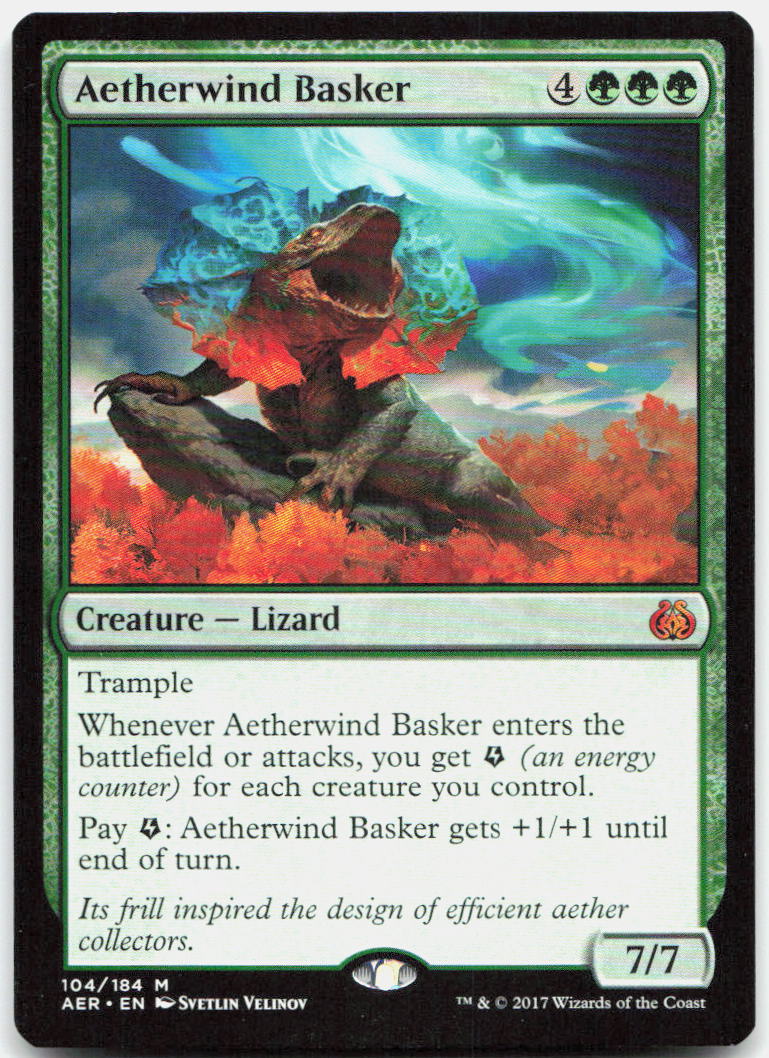 Aetherwind Basker NM M Aether Revolt 104