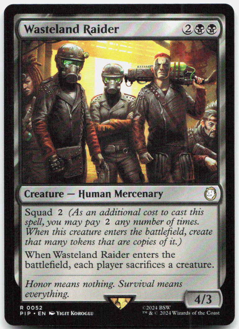Wasteland Raider NM R Universes Beyond: Fallout 52