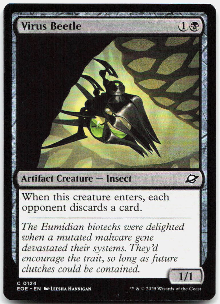 Virus Beetle NM C Edge of Eternities 124