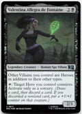 Valentina Allegra de Fontaine NM Foil U Commander: Marvel Super Heroes 671