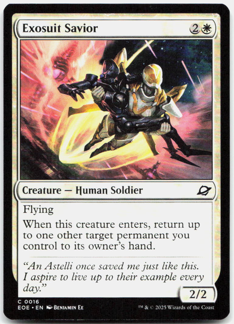 Exosuit Savior NM C Edge of Eternities 16