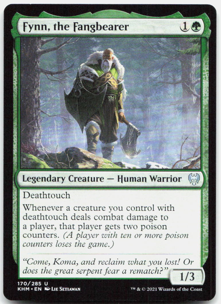 Fynn, the Fangbearer NM U Kaldheim 170