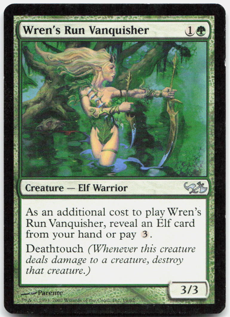 Wren's Run Vanquisher NM U Duel Decks: Elves vs. Goblins 19
