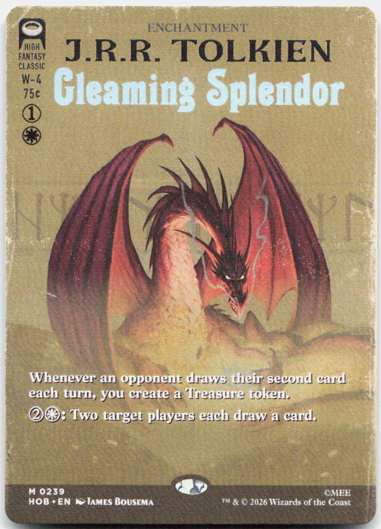Gleaming Splendor (Borderless) NM M The Hobbit 239