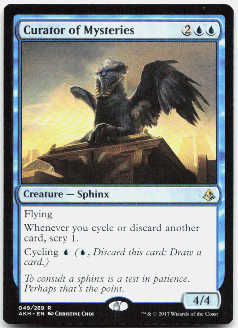 Curator of Mysteries NM R Amonkhet 49