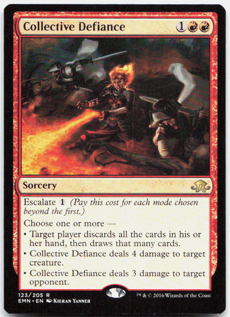 Collective Defiance NM R Eldritch Moon 123