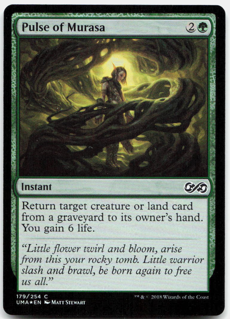 Pulse of Murasa NM Foil C Ultimate Masters 179