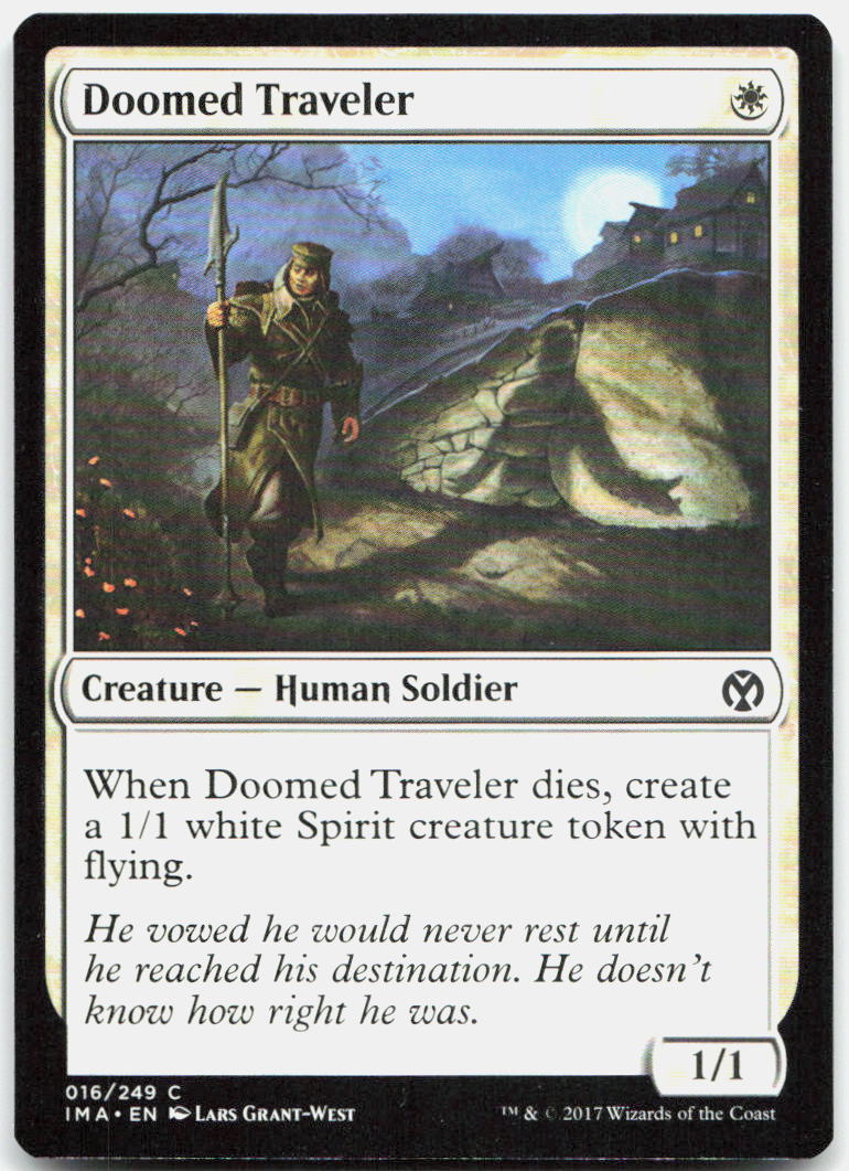 Doomed Traveler NM C Iconic Masters 16