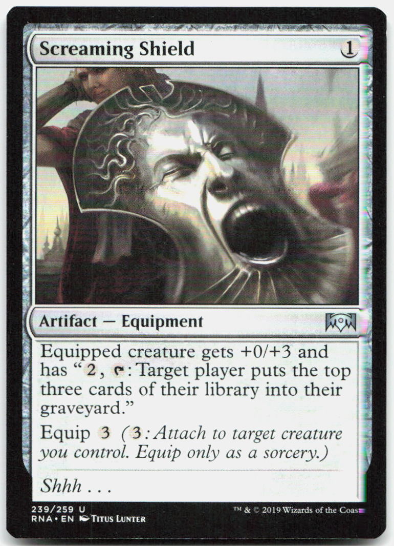 Screaming Shield NM U Ravnica Allegiance 239