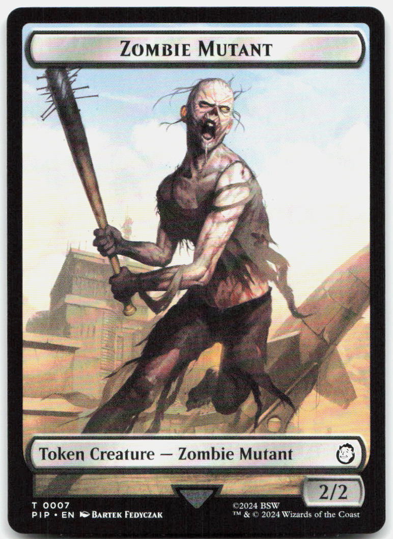 Radiation // Squirrel Double-Sided Token NM Foil T Universes Beyond: Fallout 22