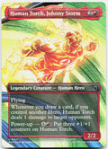 Human Torch, Johnny Storm (Borderless) NM Foil U Marvel Super Heroes 321