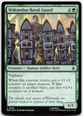 Wakandan Royal Guard NM Foil C Marvel Super Heroes 195