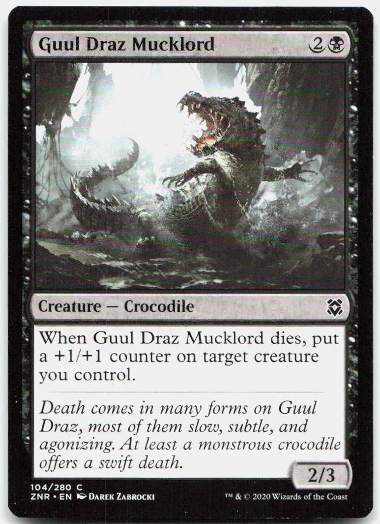 Guul Draz Mucklord NM C Zendikar Rising 104