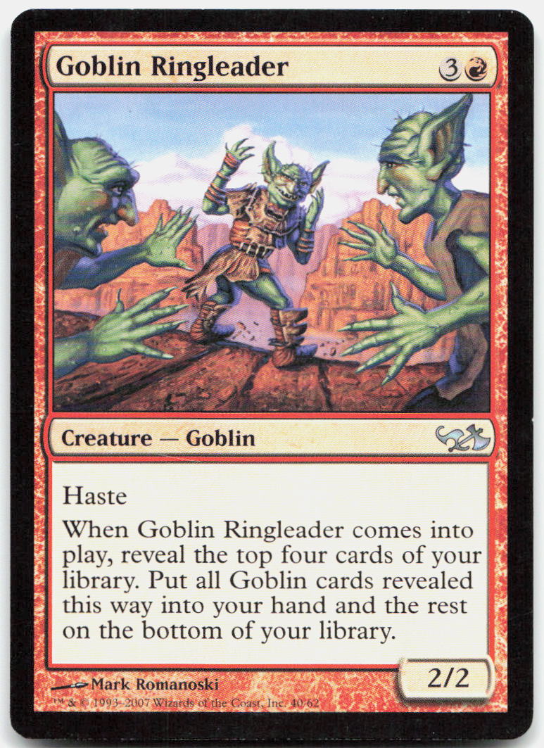 Goblin Ringleader NM U Duel Decks: Elves vs. Goblins 40