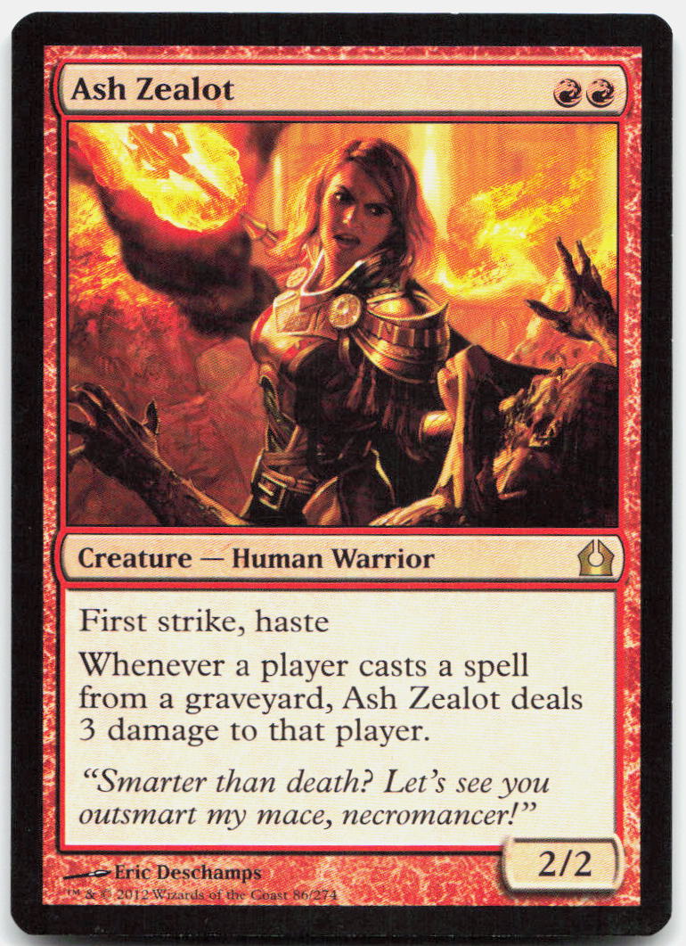 Ash Zealot NM R Return to Ravnica 86