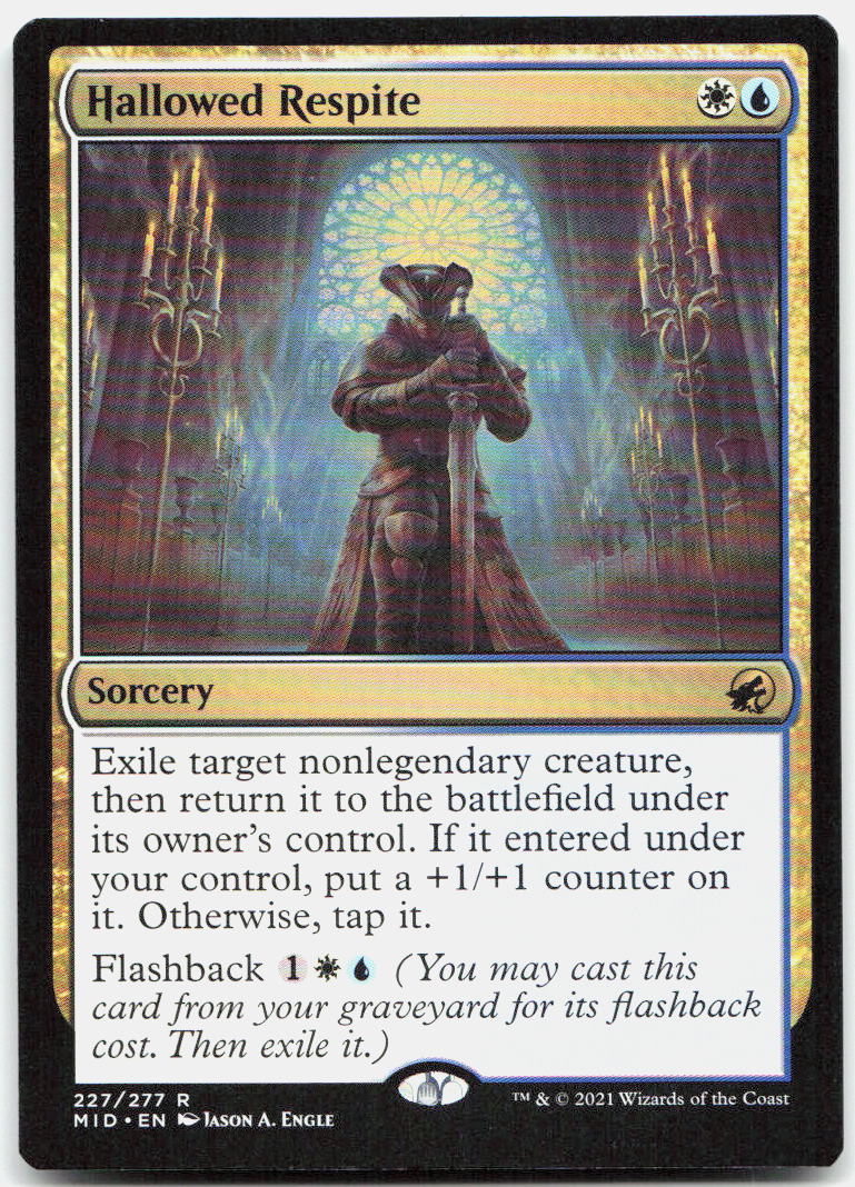 Hallowed Respite NM R Innistrad: Midnight Hunt 227