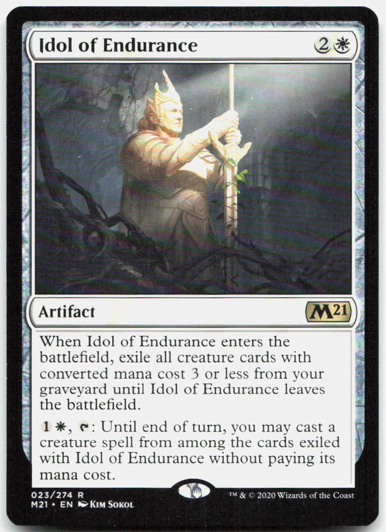 Idol of Endurance NM R Core Set 2021 23