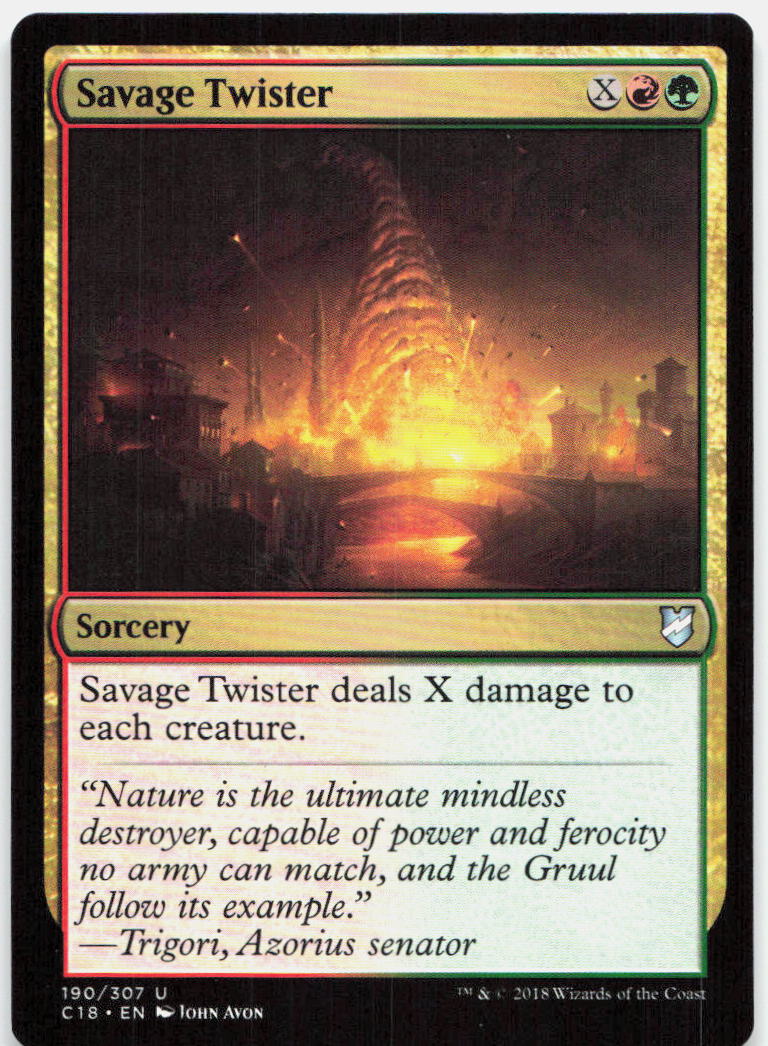 Savage Twister NM U Commander 2018 190