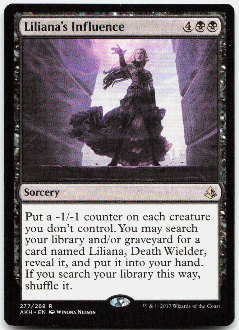 Liliana's Influence NM R Amonkhet 277