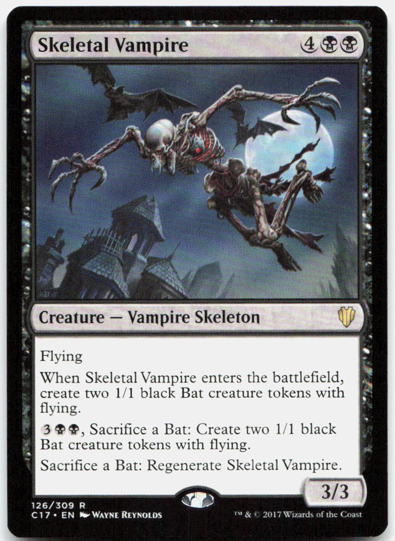 Skeletal Vampire NM R Commander 2017 126