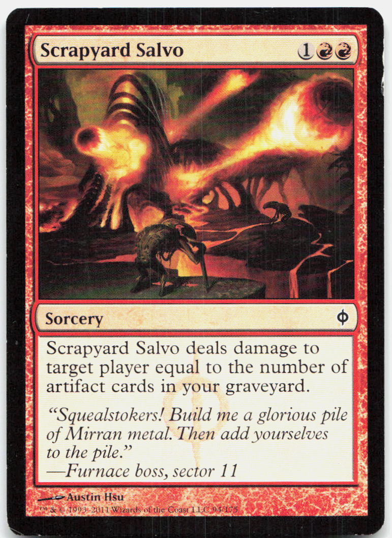Scrapyard Salvo NM C New Phyrexia 94