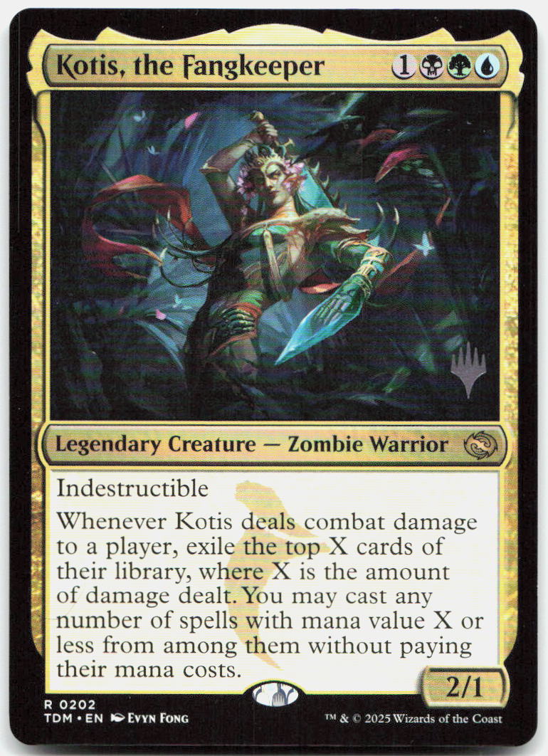Kotis, the Fangkeeper NM R Promo: Tarkir: Dragonstorm 202