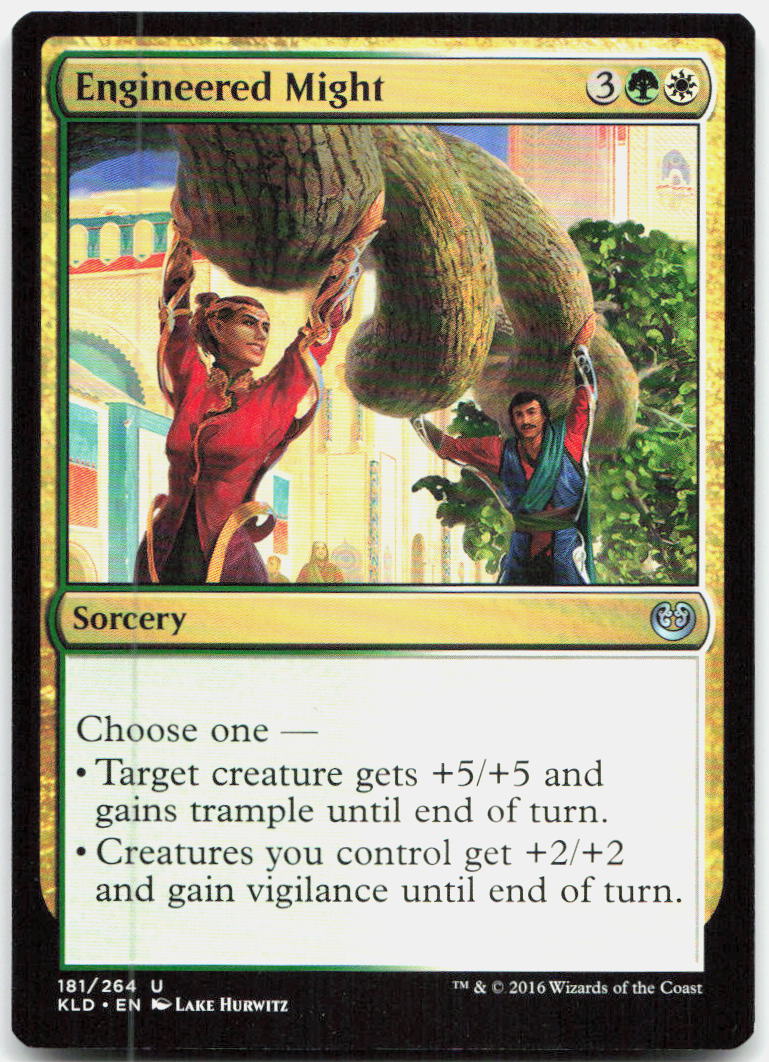 Engineered Might NM U Kaladesh 181