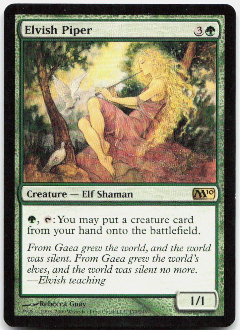 Elvish Piper NM R Magic 2010 (M10) 177