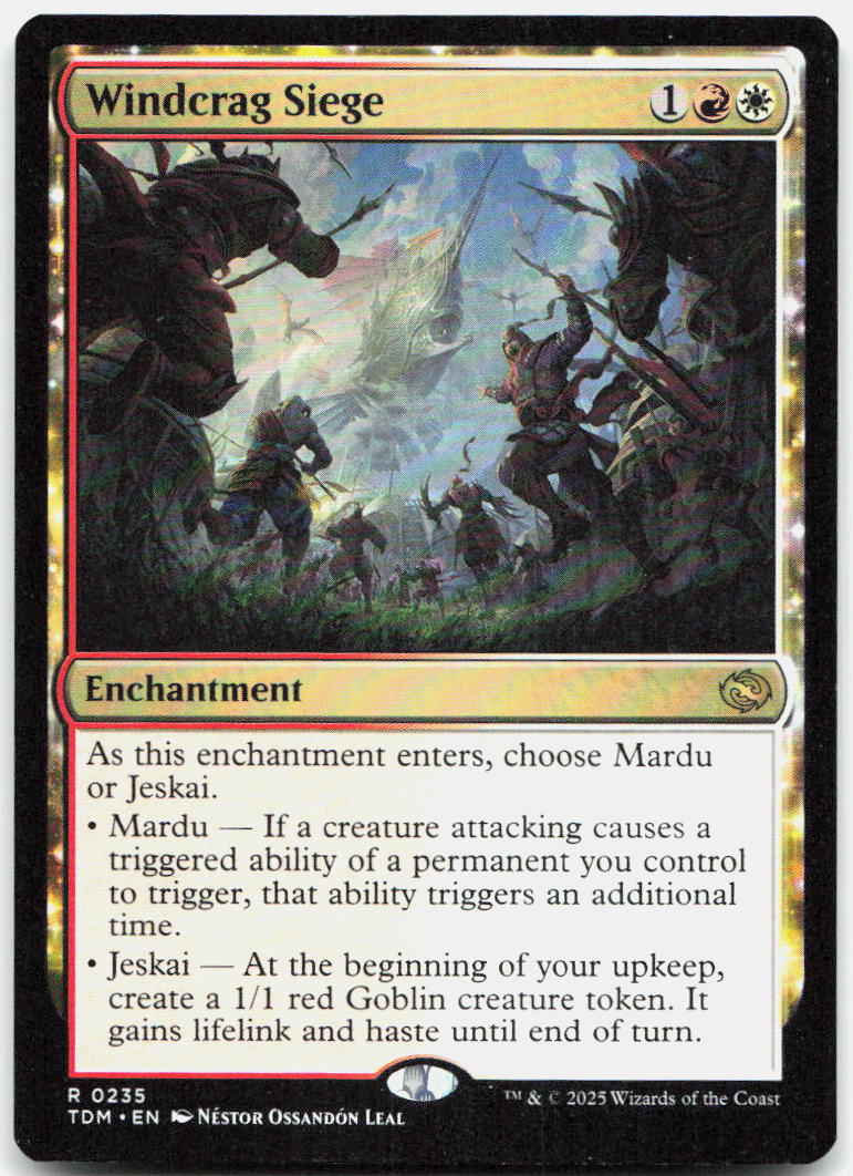 Windcrag Siege NM R Tarkir: Dragonstorm 235