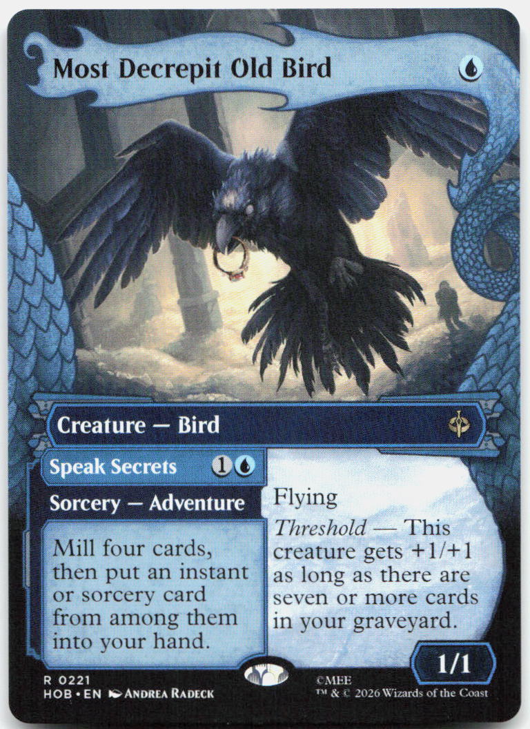 Most Decrepit Old Bird (Showcase) NM R The Hobbit 221