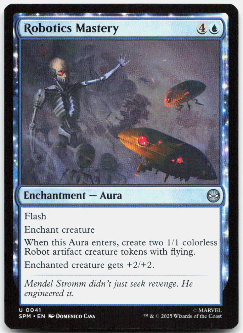 Robotics Mastery NM U Commander: Marvel Super Heroes 786