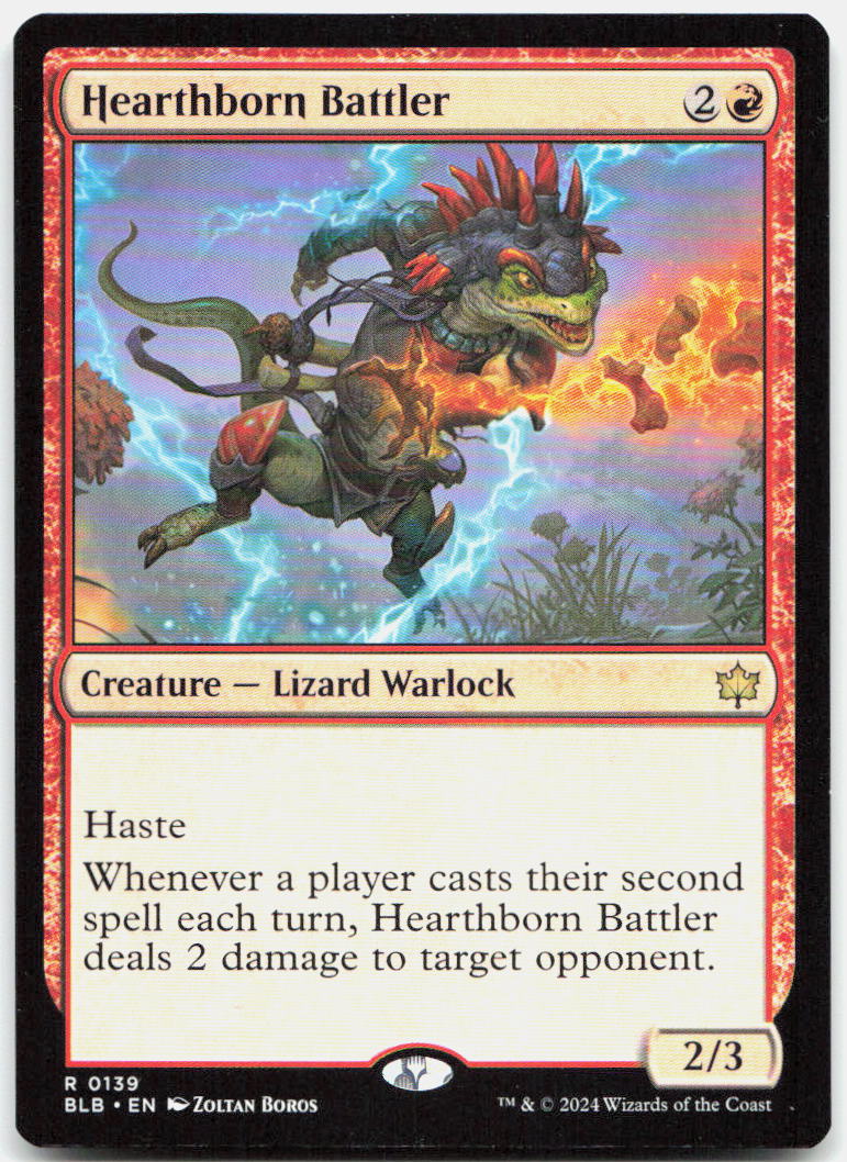 Hearthborn Battler NM R Bloomburrow 139